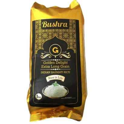 Bushra Basmoti Rice 1 kg (Imported From India)